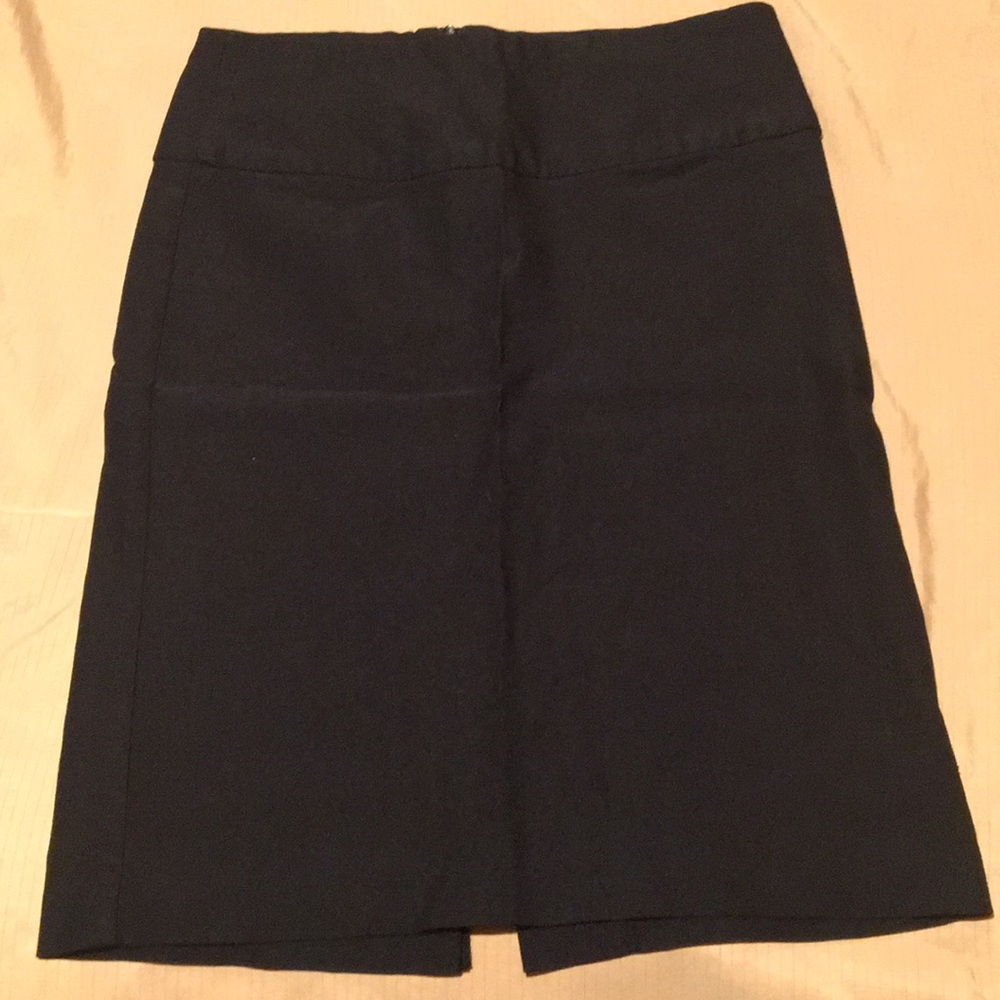 Black pencil skirt